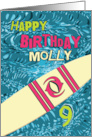 Custom Birthday for Molly card