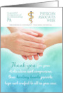 Physician Associates Day Business Healing Hands Healthcare Custom card