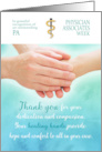Physician Associates Week Healing Hands Healthcare card