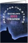 For HER Congratulations Graduate Bachelor’s Degree 2023 Celestial card