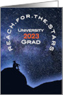 For HIM Congratulations University Graduate 2023 Celestial card