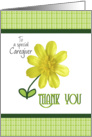 Thank you Caregiver Special Understanding of Alzheimer Patient card