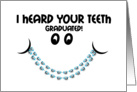 Congratulations Braces Off - Teeth Graduated Braces Smile card