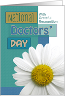 National Doctors’ Day Blue Scrapbook Look with Daisy Custom card