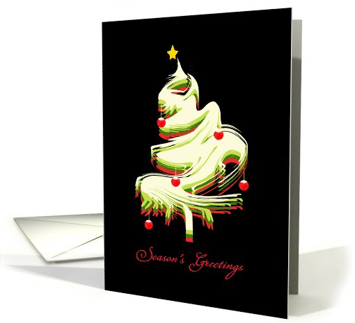 Business Custom Christmas Tree with Red Ornaments and a... (1098548)