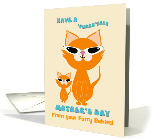 From Cats Mother's Day Cute Cool Ginger Cats Mother... (1271376)