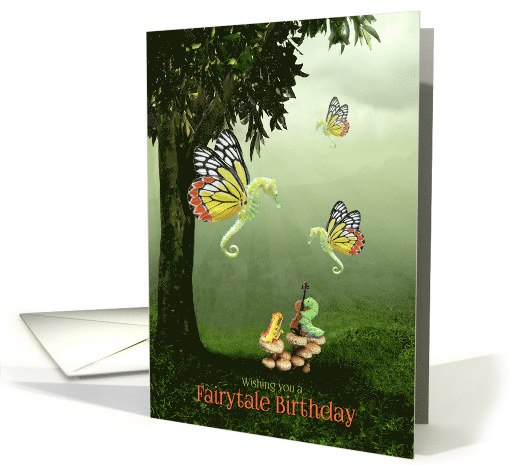 Kids Fairytale Birthday Flying Seahorses Caterpillars... (1372562)