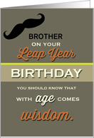 Brother Leap Year...