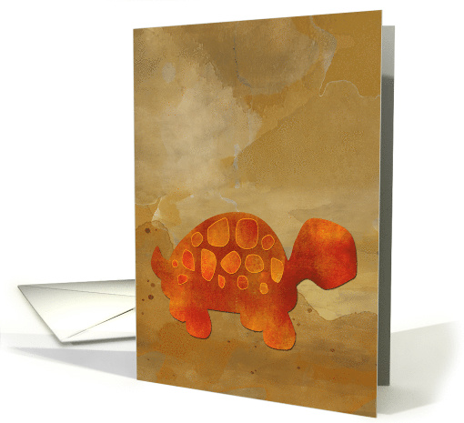 Desert Tortoise Blank Any Occasion Note card (1487490)