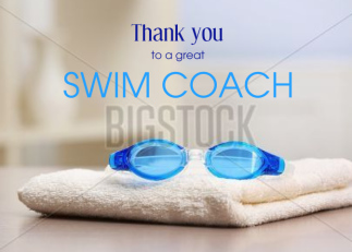 Swim Coach Thank you...