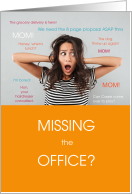 Missing the Office Coronavirus Social-Distancing Humor card
