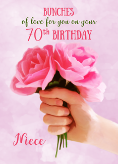 Niece 70th Birthday...