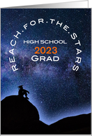 For HIM Congratulations High School Graduation 2023 Celestial card