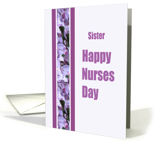 Sister Happy Nurses Day card (380238)