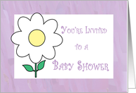 Baby shower Invitation card