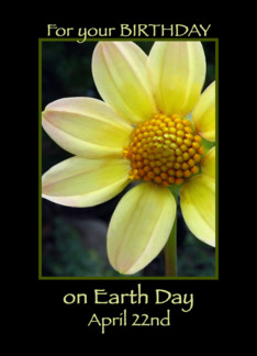 Earth Day Birthday...