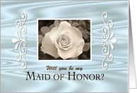 Will you be my Maid of Honor? card