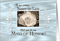 Future Sister-in-Law-Maid of Honor? card
