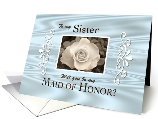 Sister-Maid of Honor? card (434655)