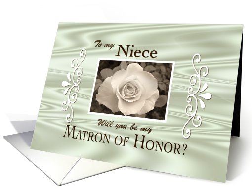 Niece-Matron of Honor? card (434661)