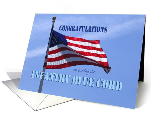Turning Blue Ceremony Congratulations earning the Infantry... (461447)