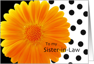 Sister-in-Law-Will you be my Bridesmaid? card