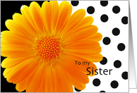 Sister-Will you be my Bridesmaid? card