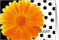 Cousin-Will you be my Bridesmaid? card