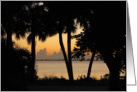 Sunrise over the Indian River Florida card