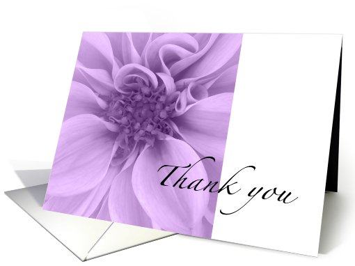 Thank you wedding attendant card (517068)