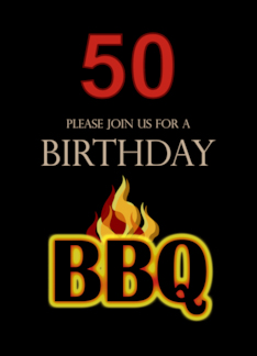 50th Birthday BBQ...
