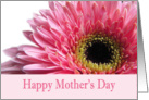 Mother’s Day pink floral card