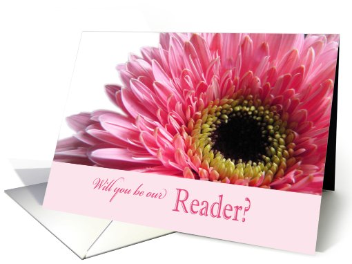 Will you be our Reader? card (592378)
