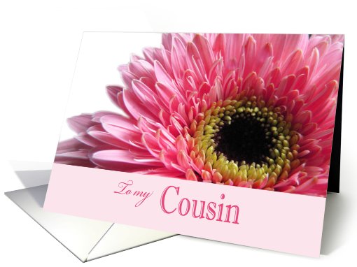 Cousin Will you be my Junior Bridesmaid?? card (592387)