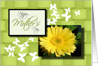 Happy Mother’s Day yellow floral card