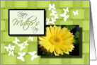 Happy Mother’s Day yellow floral card