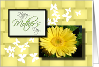 Happy Mother’s Day yellow floral card