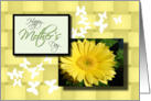 Happy Mother’s Day yellow floral card