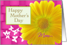 Happy Mother’s Day Mom yellow floral card