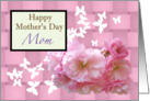 Happy Mother’s Day Mom cherry blossom floral card
