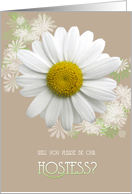 Will you be our Hostess? Daisy Oyster color card