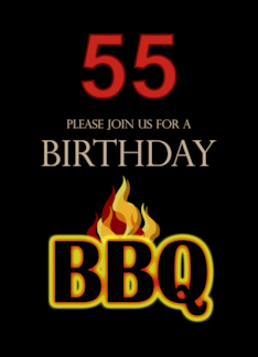 55th Birthday BBQ...