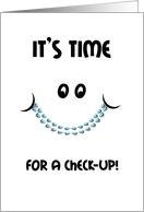 Orthodontic Appointment Reminder Time for a Check Up-Braces card