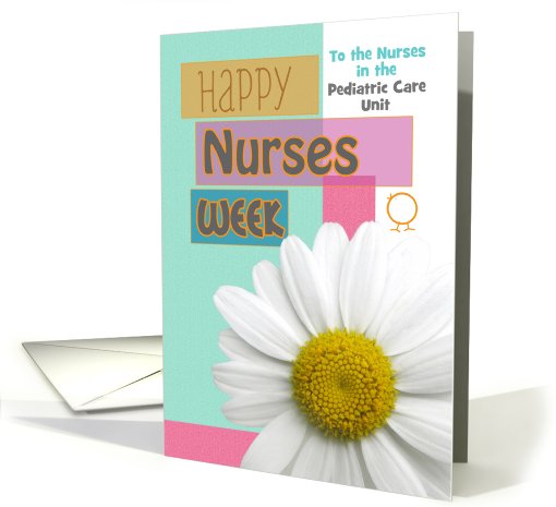 Custom text Nurses Week All Nurses in Unit/Ward Daisy... (909534)