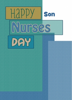 Nurses Day Son Blue...