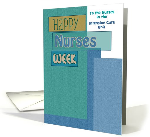 Nurses Week All Nurses in Unit/Ward Custom text Blue... (909621)