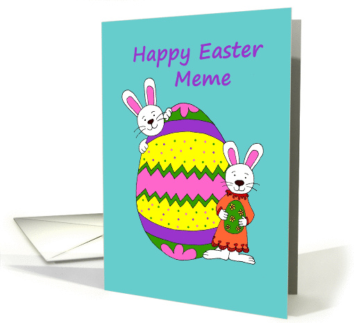 Happy Easter Meme card (1063127)