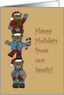 Family greetings card