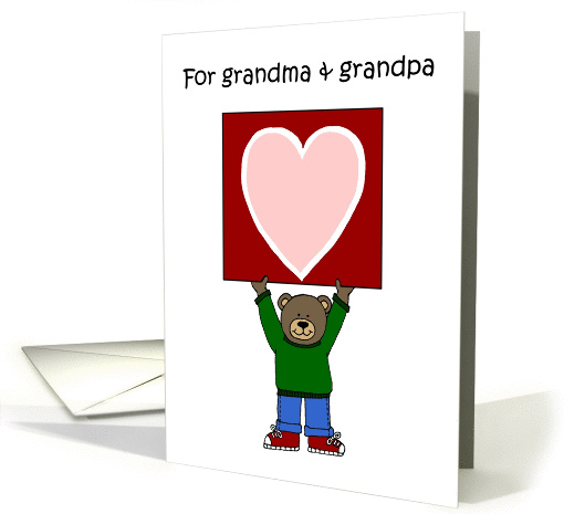 grandparents valentine card (363785)
