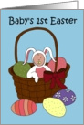 Baby’s 1st Easter card